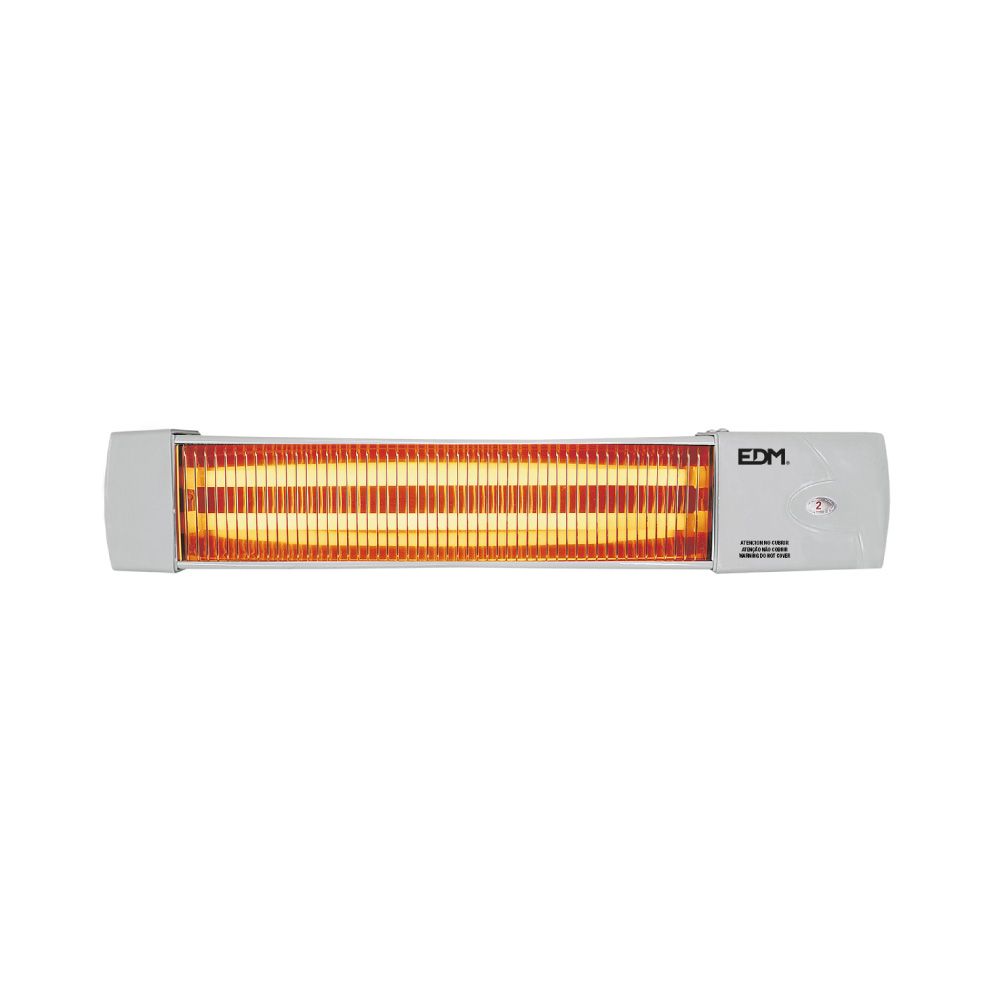 ESTUFA DE CUARZO ORIENTABLE 600 / 1200 W MODELO MARFIL, 57 x 10 x 10,5 cm