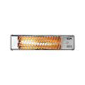 ESTUFA DE CUARZO ORIENTABLE 600 / 1200 W MODELO CROMO, 53,5 x 6 x 13,5 cm