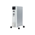 RADIADOR DE ACEITE 2000 W CON 9 ELEMENTOS, 41 x 25 x 60 cm