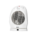 CALEFACTOR COMPACTO OSCILANTE 1000 - 2000 W BLANCO, 22 x 18,5 x 30,5 cm