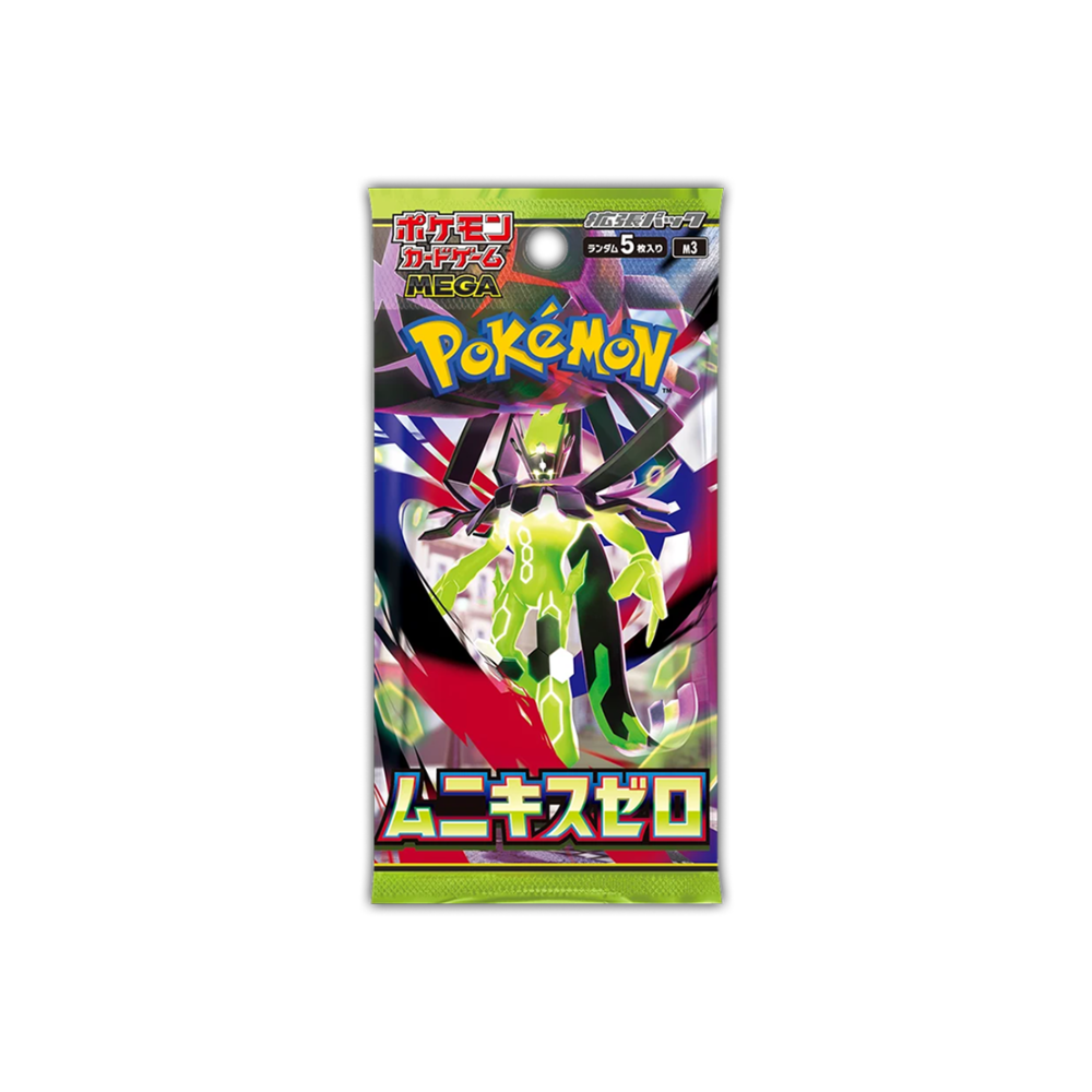 Pokémon Munikis Zero M3 · Sobre individual · Japonés