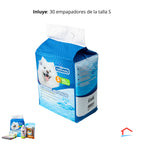 Kit para perros - Empapadores, sticks de proteina, shampoo y bolsas recoge escrementos