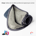 Kit Visibilidad Total- Lavaparabrisas, valleta, anticongelante y crema de pulido