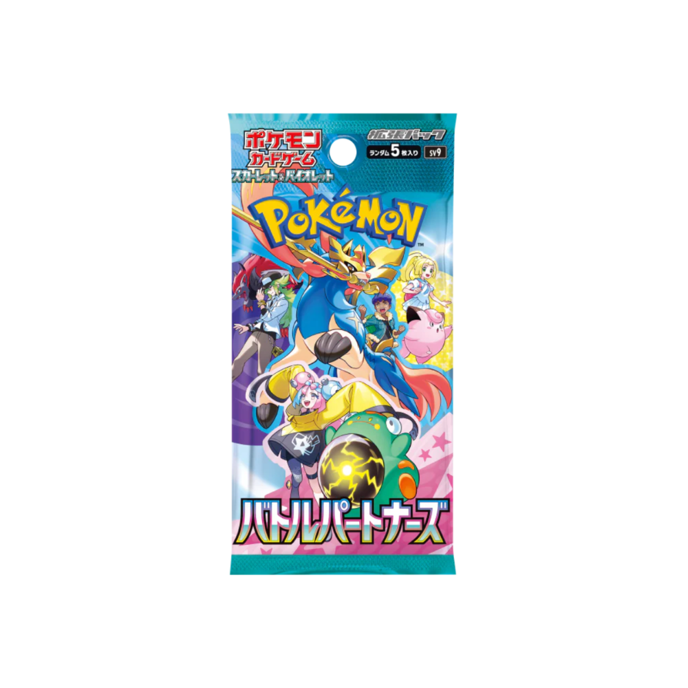 Pokémon Battle Partners SV9 · Sobre individual · Japonés