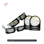 Pack Eclipse Solar - 2 Gafas + 2 Filtros para móvil