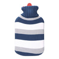 Bolsa de agua caliente 2L Rayas Azules