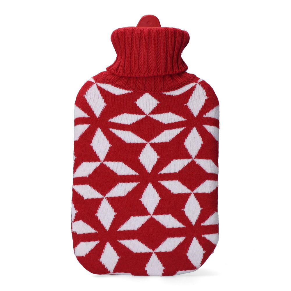Bolsa de agua caliente 2L Simetrías Roja