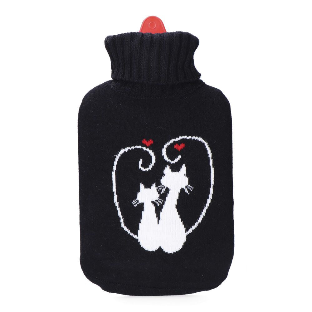 Bolsa de agua caliente 2L Gatos Enamorados