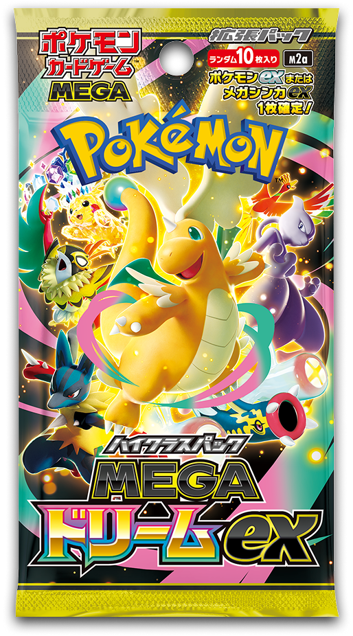 Sobre individual Pokémon MEGA Dream ex M2A en japonés
